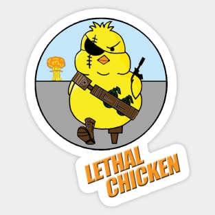 Lethal Chicken Games Logomark Sticker